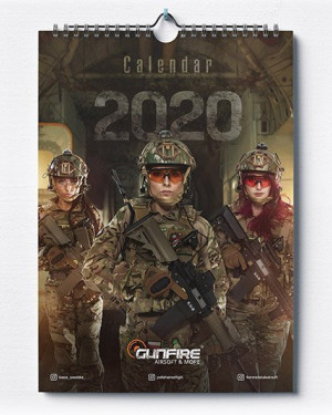 GFC - Calendar - 2020 - Gunfire Girls