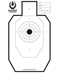 Range - Tinte pentru Poligon - IPSC - Range Shooting Target - 500buc