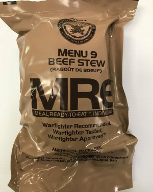 Ameriqual - MRE - Meal Ready to Eat - 2021 - Meniu 9 - Beef Stew