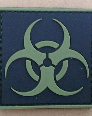 GFC - Emblema 3D PVC - Biohazard