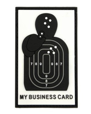 WaveCombat - Emblema PVC - My Business Card