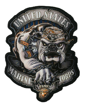 WaveCombat - Emblema Printata - USMC - Devil Dog