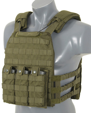8F - Plate Carrier - First Defence - SAPI Plates